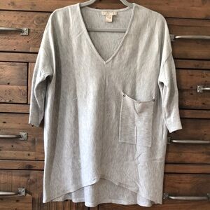 Joan Vass Wool Blend Sweater